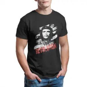Che Guevara Graphic Cotton T-Shirt for Men