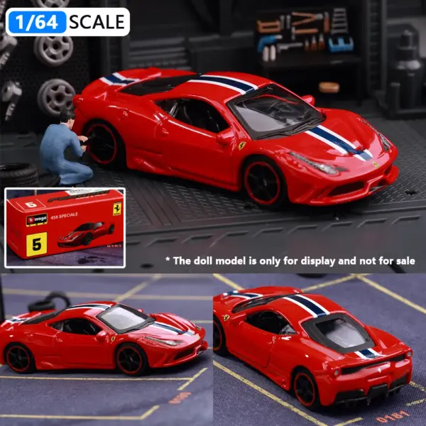 Bburago 1:64 Lamborghini Ferrari Diecast Model - Image 20