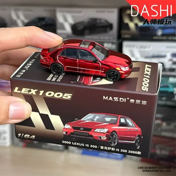 1/64 Scale Lexus IS300 Diecast Model Car - Image 3