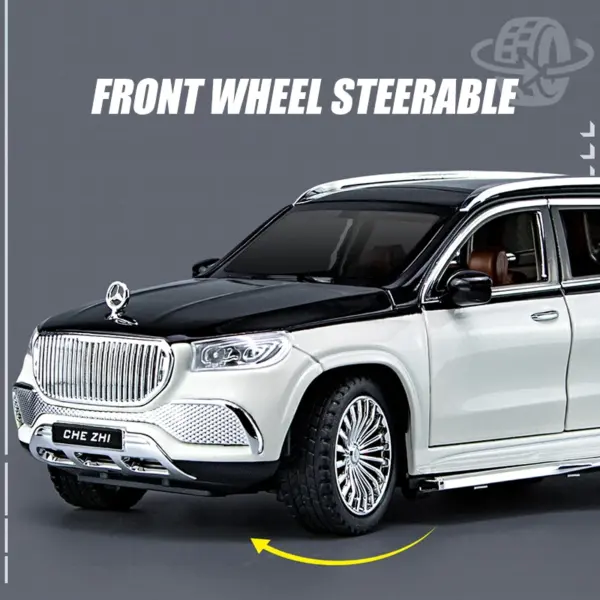 1:24 Mercedes Benz Maybach GLS600 Diecast Model Car - Image 5