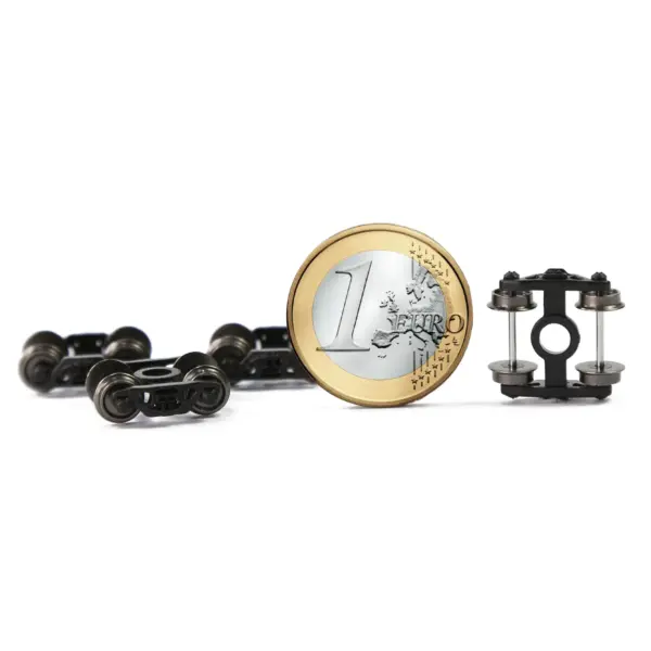N Scale 1:160 Roller Bearing Truck Set - Image 2