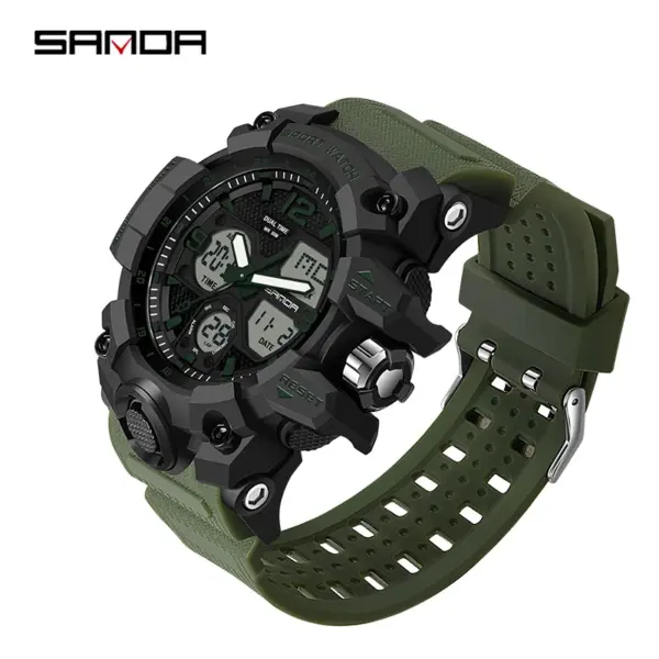 SANDA 6030 Military Quartz Men's Watch - Image 10