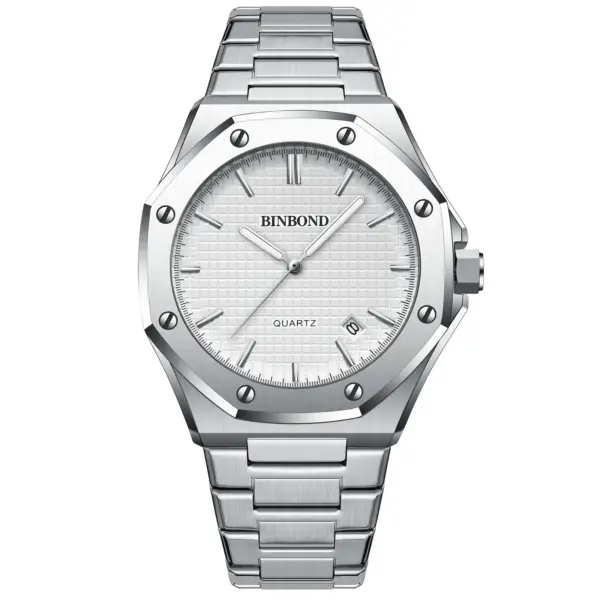 BINBONG B0233 Quartz Men's Watch Stainless Steel - Image 7