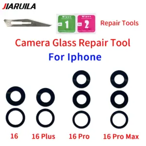 Rear Camera Glass Lens for iPhone 16 Pro Max and Plus