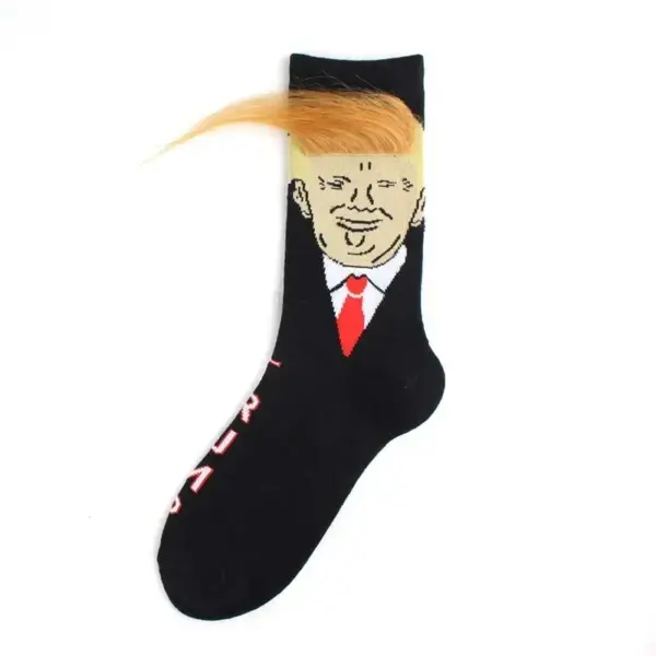 Donald Trump 3D Printed Crew Socks 2-Pack - Image 2