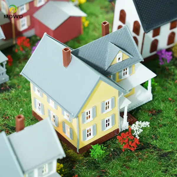DIY Little House Model Kit for HO Scale - Image 3