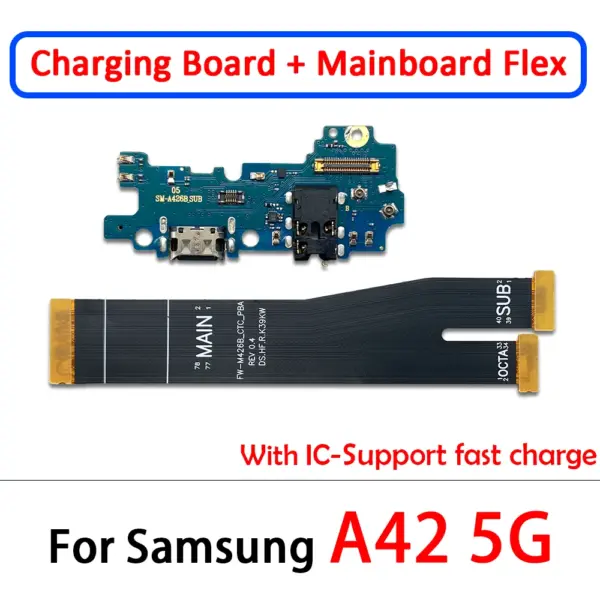USB Charging Port Flex Cable for Samsung Galaxy A22 A32 A42 - Image 21