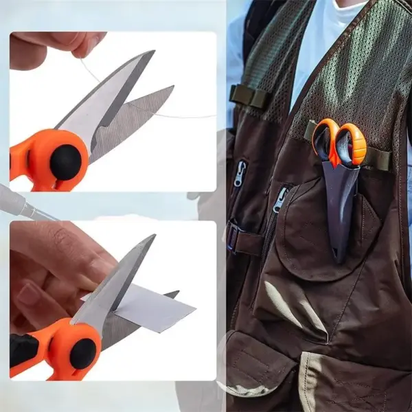 High Carbon Steel Multifunctional Scissors - Image 4