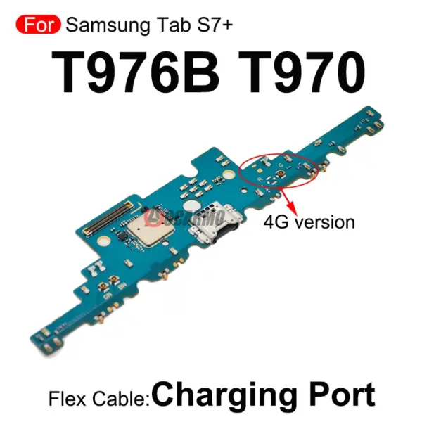 Samsung Galaxy Tab S7 Plus USB Charging Port Flex Cable - Image 6