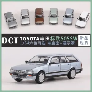 Peugeot 505 SW Diecast Model Car 1:64 Scale