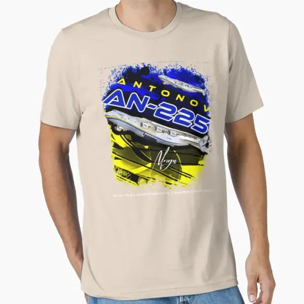 Antonov AN225 Mriya Cargo Aircraft T-Shirt - Image 13