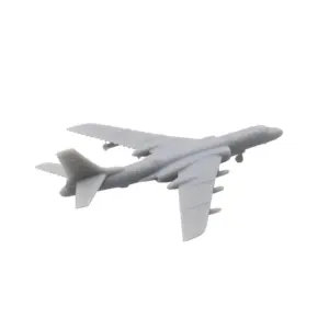 2PCS H-6K Bomber Aircraft Model 1/2000 1/700 1/350