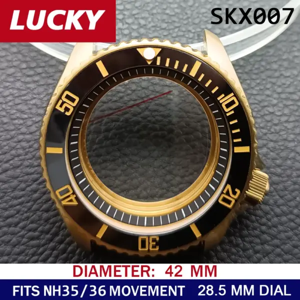 N H35 42mm Stainless Steel Watch Case - Image 20