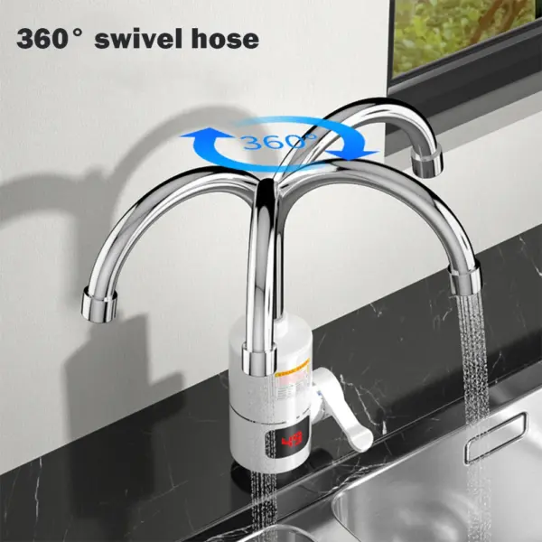 Electric Kitchen Instant Water Heater Tap 3000W - Image 3