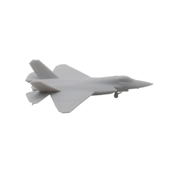 10PCS J-35 Military Plane Models Uncolored - Image 2