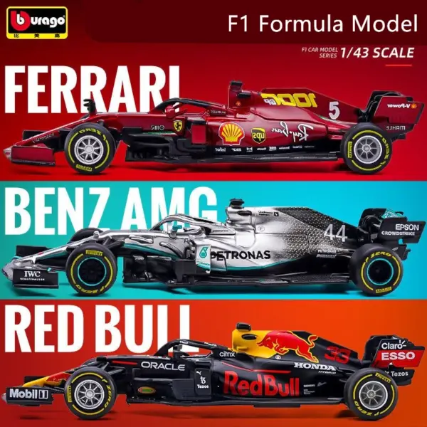 Red Bull Racing F1 Alloy Model 1:43 Scale - Image 2