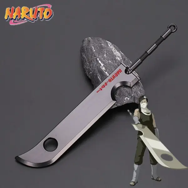 15cm Naruto Asuma Kunai Metal Sword Model - Image 5