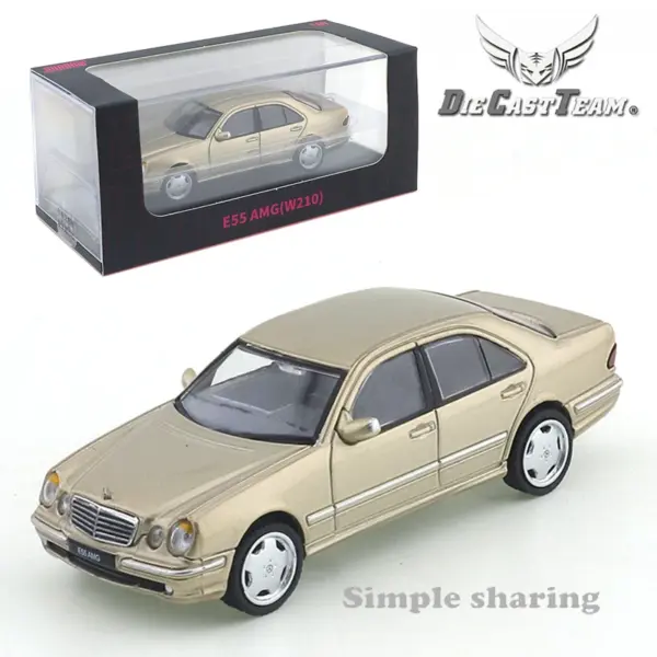 1/64 Diecast Mercedes-Benz E55 AMG Model Car - Image 11