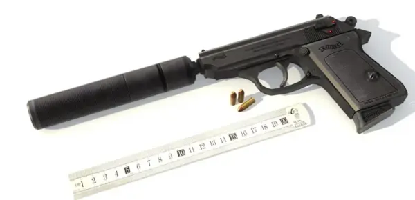 Handmade DIY 3D Paper Model Gun Kit - Image 3