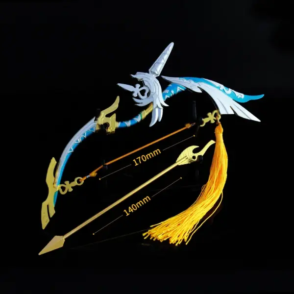 Genshin Impact Alloy Sword and Bow Model 17cm - Image 11