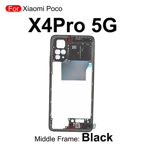 Xiaomi Poco X4 Pro 5G Frame & Back Cover Kit - Image 9