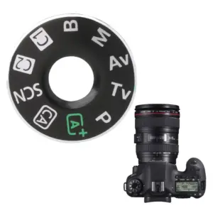 Camera Dial Mode Cap Button for Canon 6D 5D3