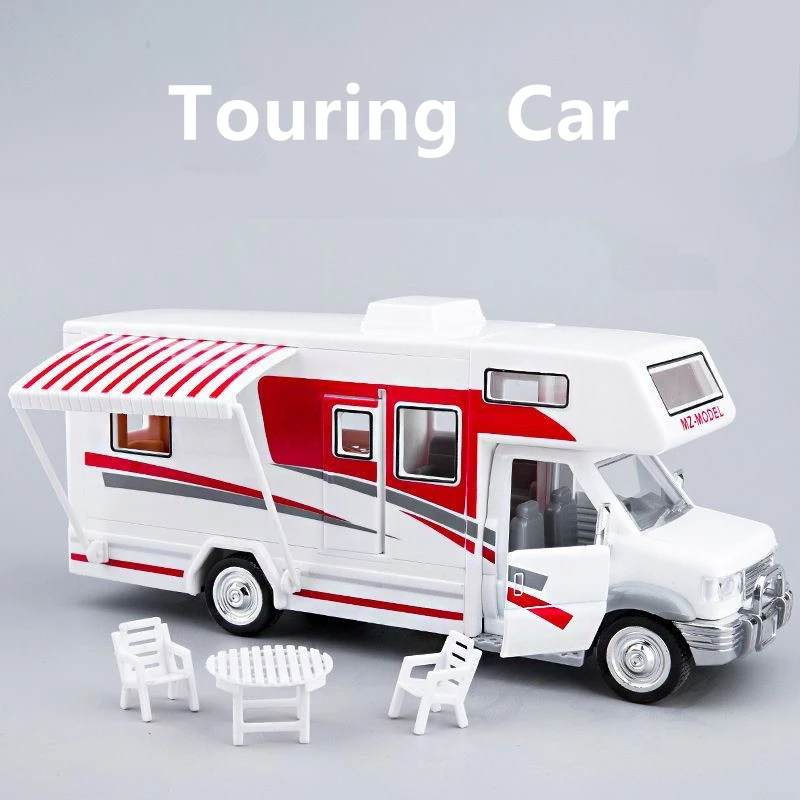 1:30 Diecast RV Camper Van Model Toy 5 1:30 Diecast RV Camper Van Model Toy - Image 5