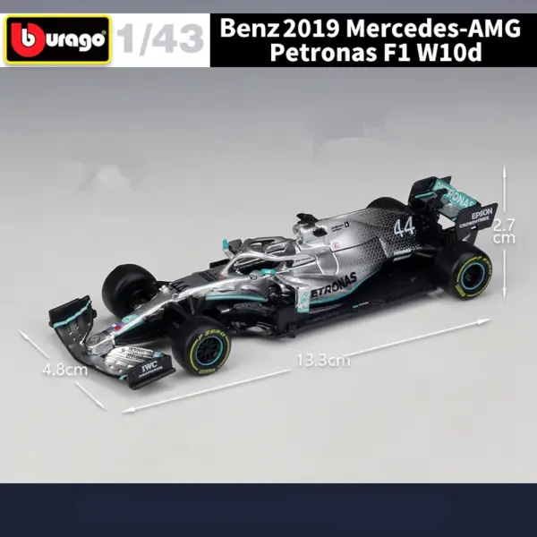 Mercedes-AMG F1 W15 2024 Diecast Model Car - Image 2