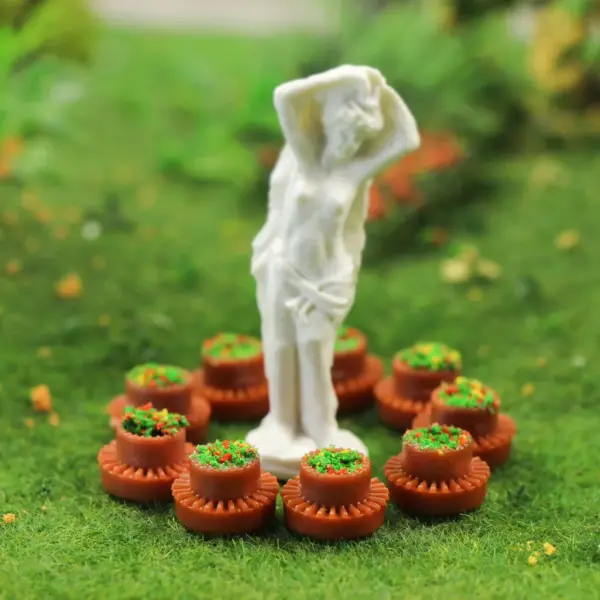 Model GY35 12pcs N OO O Scale Flowerbeds - Image 6