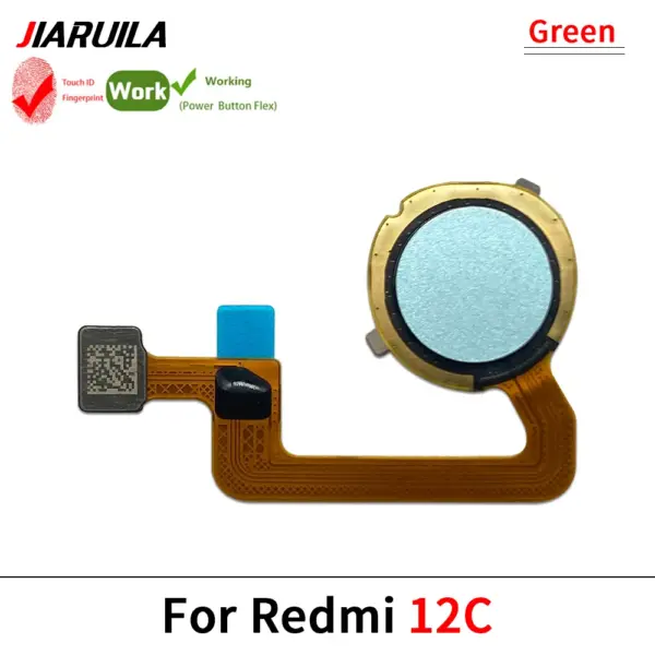 Fingerprint Sensor Home Return Power Button Flex Cable for Xiaomi Redmi 13C - Image 10