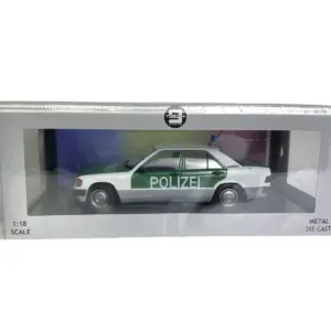 Mercedes Benz 190 W201 Police Car Model 1/18 12 Sae17d857c9f247c8b14ca1a8100eaaf1V