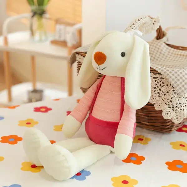 Cute 110cm Candy Rabbit Plush Pillow Toy - Image 8