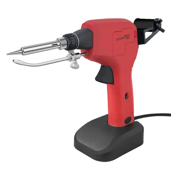 80W Manual Soldering Gun with Heating Base - Image 6