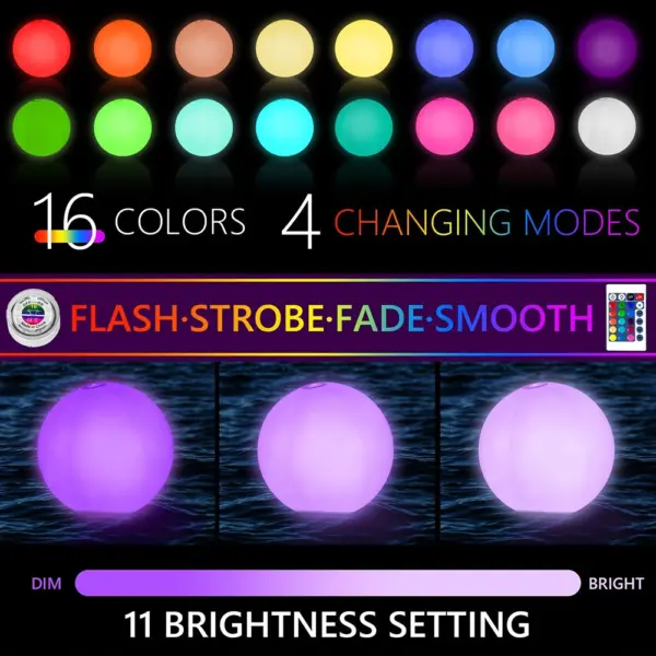 Luminous LED Garden Ball for Pool Parties - Image 5