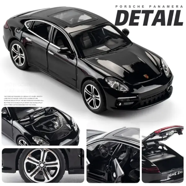1:32 Diecast Porsche Panamera Alloy Model - Image 2
