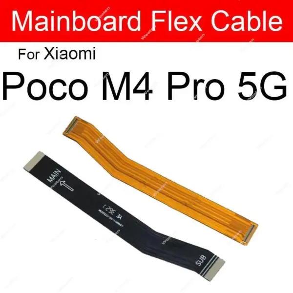 Xiaomi Poco X4 Pro Motherboard LCD Connector Flex Cable - Image 3
