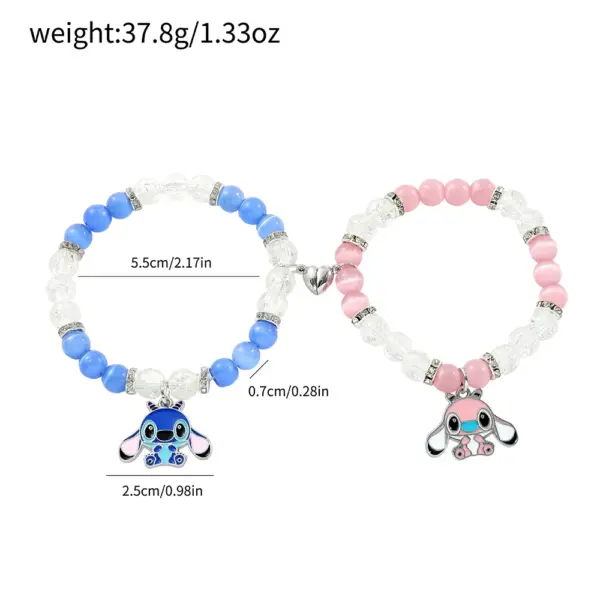 Disney Stitch Angel Friendship Bracelet Set - Image 6