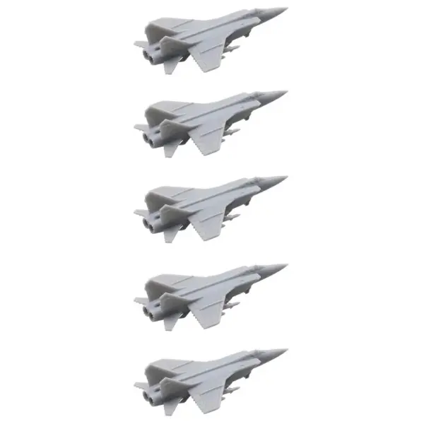 5PCS Resin Mig-31 Aircraft Models 1/2000-1/350 - Image 8