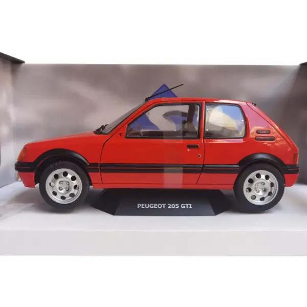 Solido 1:18 205 GTI Diecast Car Model Flawed - Image 7
