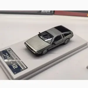 1:64 Back To The Future Delorean Model Car 9 Saec40d014ae14594a56fb2df0eab504eJ