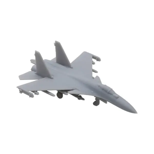 5PCS Su-37 Flanker-F Fighter Jet Models - Image 4