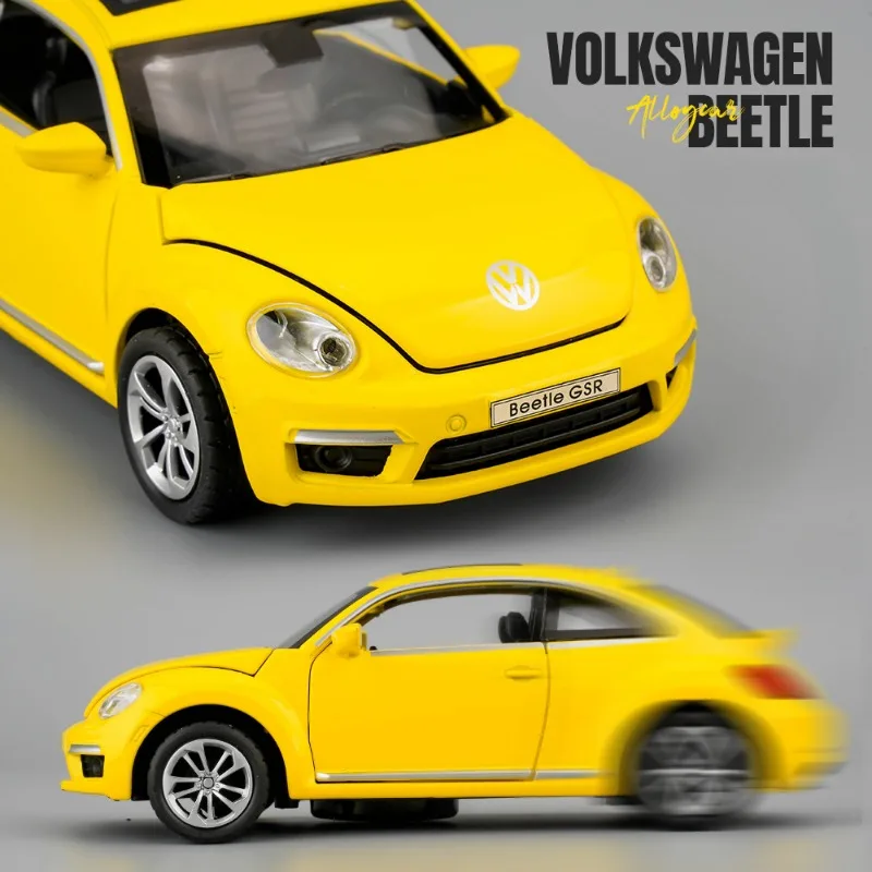 1:32 Diecast Volkswagen Beetle GSR Model Car 3 1:32 Diecast Volkswagen Beetle GSR Model Car - Image 3