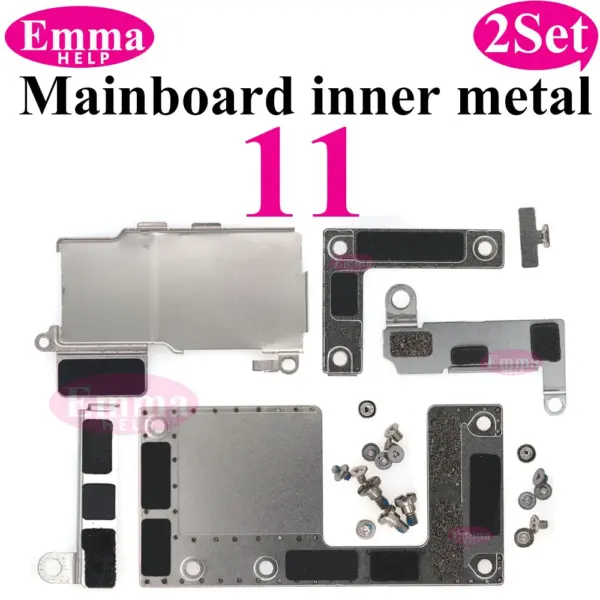 Inner Metal Battery Cover Plate Set for iPhone Models - Image 3