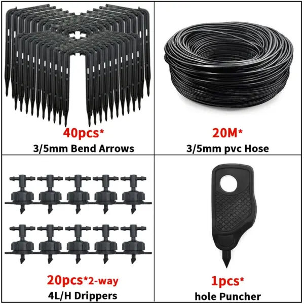 Drip Irrigation Kit for Bonsai Garden 10/20 Set - Image 18