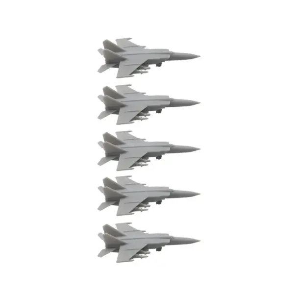 5PCS Mig-25 Interceptor Resin Model Aircraft - Image 9