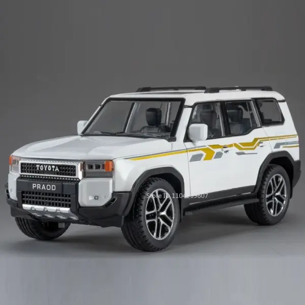 1:24 Alloy Diecast Prado LC250 Model Car - Image 8