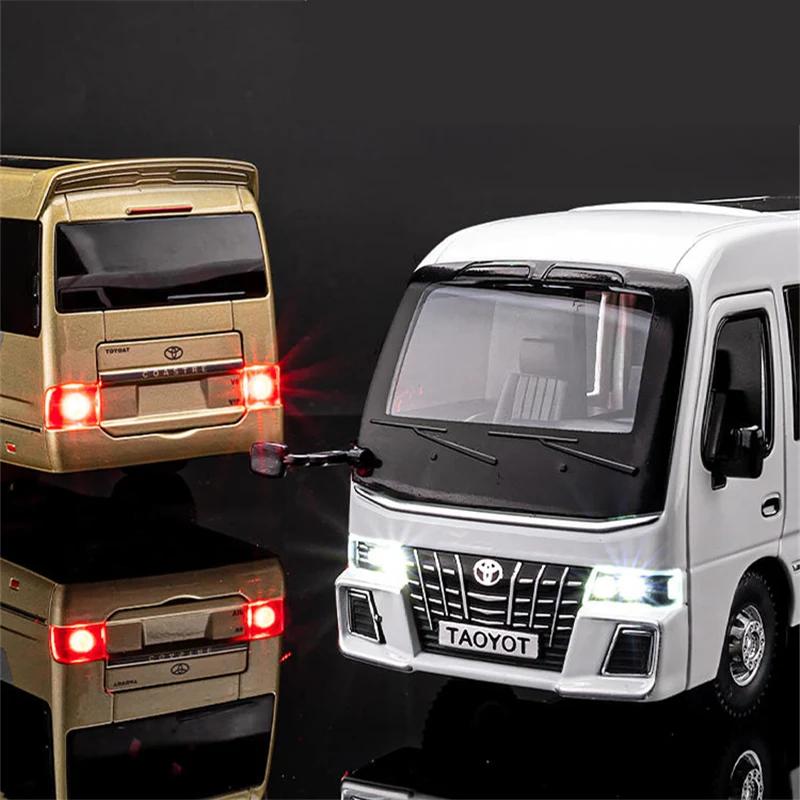 1:32 Alloy Model Luxury Bus Diecast Vehicle 4 1:32 Alloy Model Luxury Bus Diecast Vehicle - Image 4