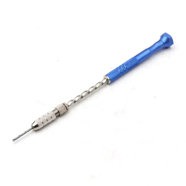 Blue Semi-Automatic Hand Twist Drill Set - Image 2