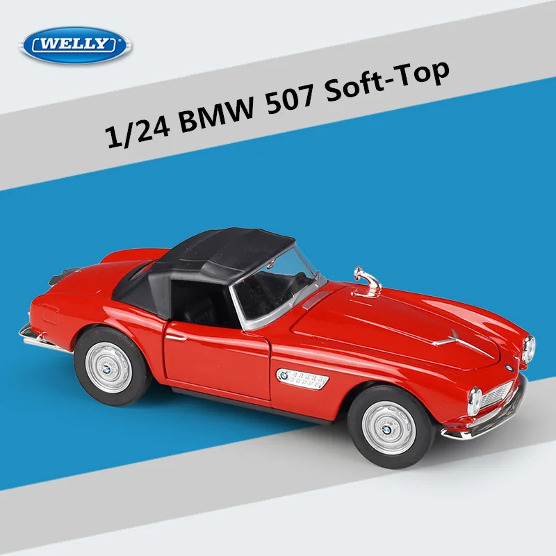 WELLY 1:24 BMW 507 Diecast Car Model 7 WELLY 1:24 BMW 507 Diecast Car Model - Image 7