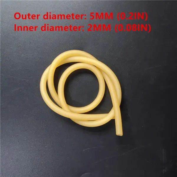 Latex Slingshot Rubber Tube 2mm x 5mm - Image 2